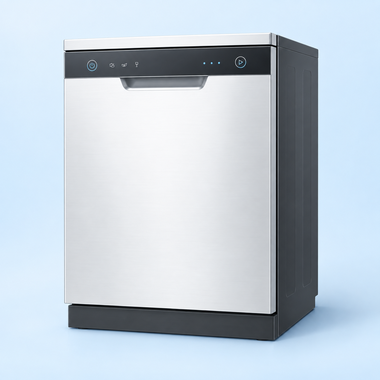 Professional illustration of a dishwasher